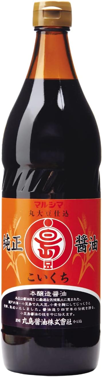 丸島醤油 純正醤油 濃口 900ml