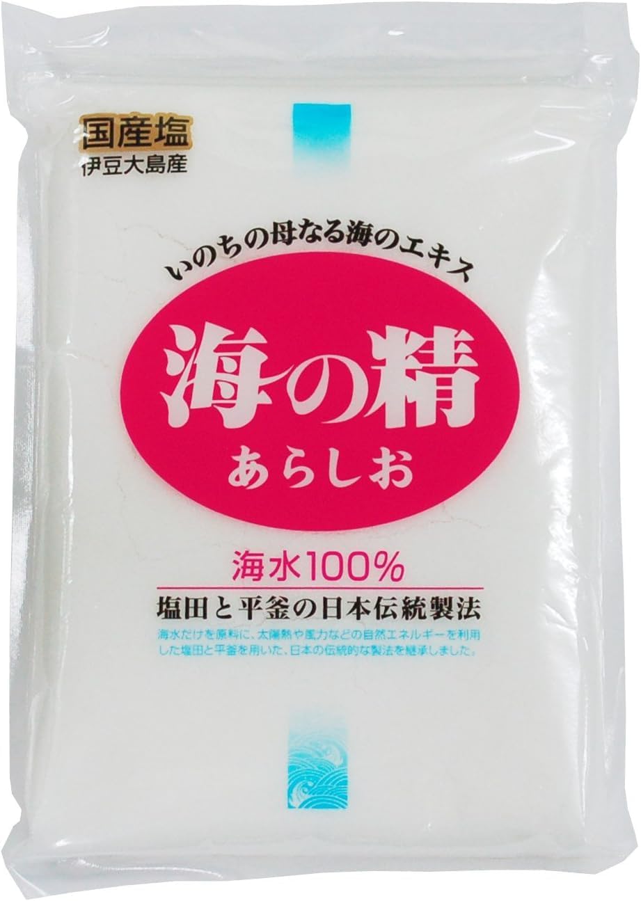 海の精 あらしお(赤ラベル) 500 国産塩