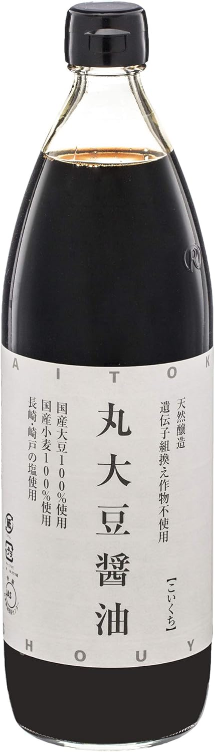 大徳醤油 丸大豆醤油 900ml