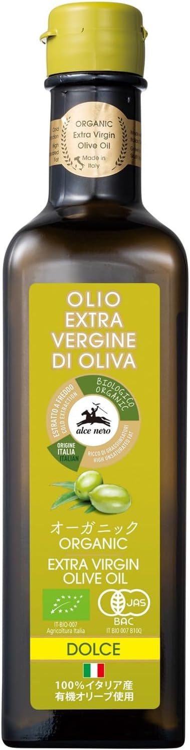 ALCE NERO(アルチェネロ)有機エキストラ・ヴァージン・オリーブオイル ドルチェ 500ml